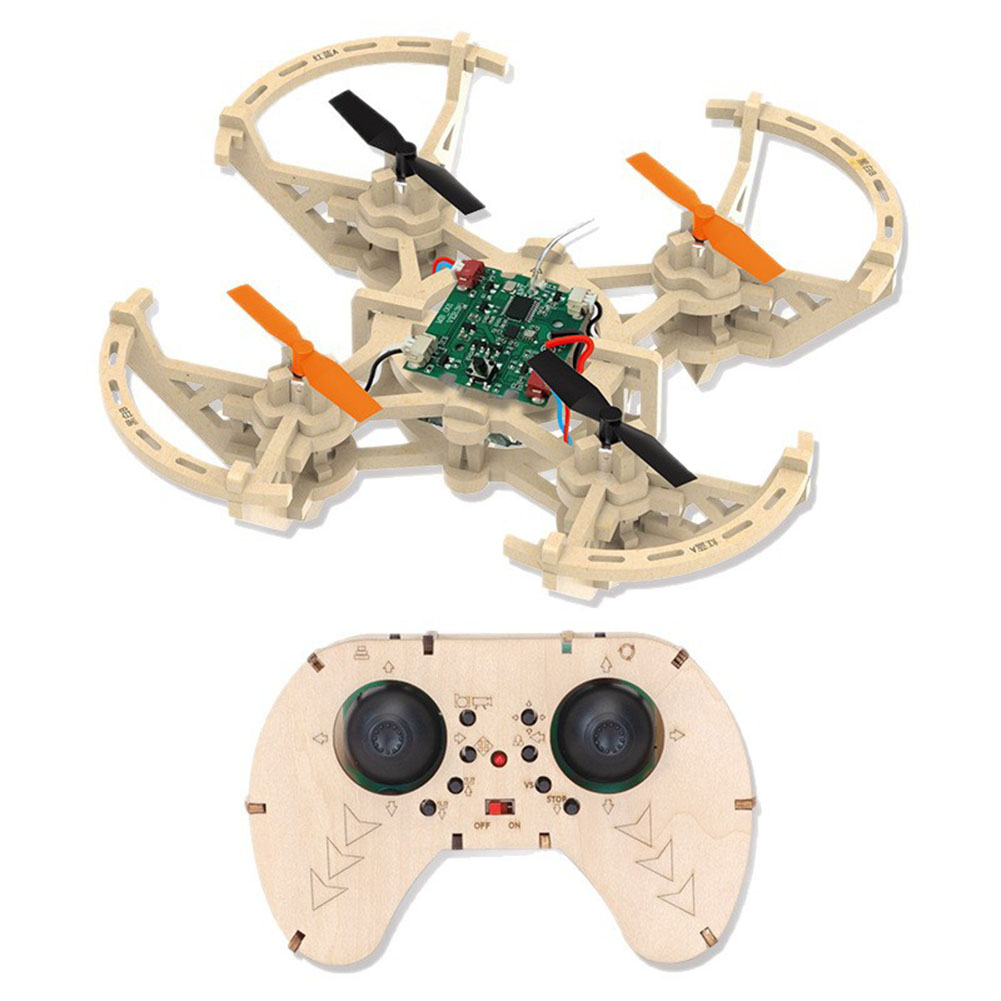 RC Wooden Drones Model Kit 3 S - đánh giá và giá Drone Kit Octocopter