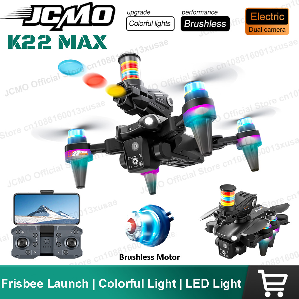 JCMO K22 MAX Frisbee Launch Dr - đánh giá và giá Drone Kit Professional